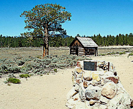 Site of 1859 gold townBelleville in Holcomb Valley near Big Bear